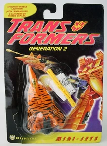 RARE VINTAGE 1994 TRANSFORMERS G2 MINI JETS HOOLIGAN DECEPTICON NEW ! - Picture 1 of 9