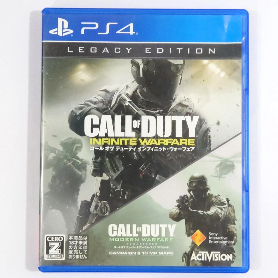 Call of Duty: Infinite Warfare Legacy Edition PS4 NTSC-J CIB Digital Manual - Image 1 of 4