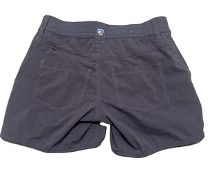 KUHL Stratus Shorts Women's Ripstop Cargo Shorts Charcoal Grey 6240 Size 2 - Picture 1 of 10