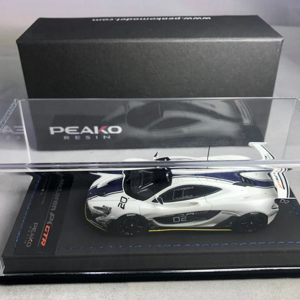 1/43 Scale Peako Model McLaren P1 GTR Newport Beach White 32204 - Image 1 of 1