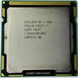 Intel Core i7-880 i7 880 3.06GHz Quad-Core (BV80605002505AG) Processor - Picture 1 of 1