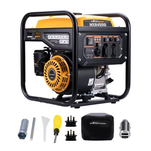 Petrol Generator Portable Inverter 3.5KW Quiet for Camping Home Power 4 Stroke - Picture 1 of 12