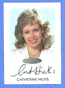 2021 Women of Star Trek WOST Auto Catherine Hicks as Dr. Gillian Taylor 