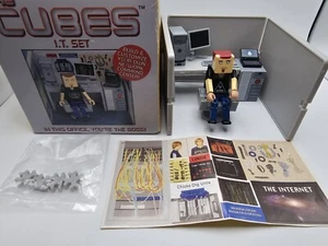 The Cubes IT Set - Set 7 - Building Office Figure Accoutrements 2005 CIB - Bild 1 von 12
