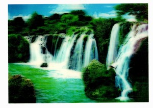 fall 3D Lenticular Holographic Stereoscopic Picture Wall Art