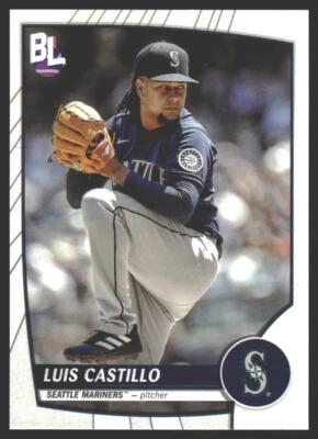 Luis Castillo #180 2023 Topps Big League Seattle Mariners - Image 1 of 2
