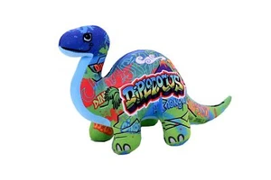 Wild Republic Graffiti Dino, Diplodocus Dinosaur Plush - Picture 1 of 2