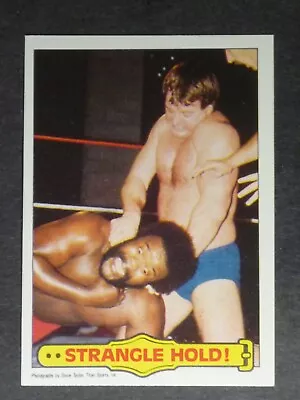 1985 Topps WWF Wrestling Strangle Hold #40 (Roddy Piper) NM/MT 001 - Image 1 of 2