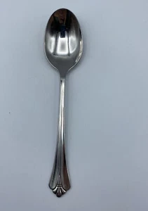 Oneida Community ROYAL FLUTE Stainless Oval Soup Spoon 6-7/8" Betty Crocker - Picture 1 of 7