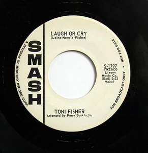 TONI FISHER Teen Pop PROMO 45rpm Hold Me b/w Laugh or Cry HEAR - Bild 1 von 2