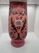 Glass Pink Collectible 1900-1919 Time Period Manufactured Vases