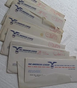 1974-1975 American League Press Releases - Picture 1 of 1