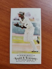2009 Topps Allen And Ginter Hanley Ramirez Mini Bazooka Back /25