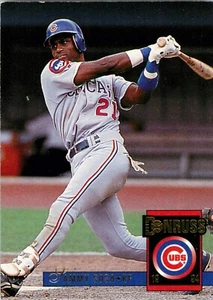1994 Chicago Cubs Baseball Donruss Card - Sammy Sosa - Bild 1 von 3