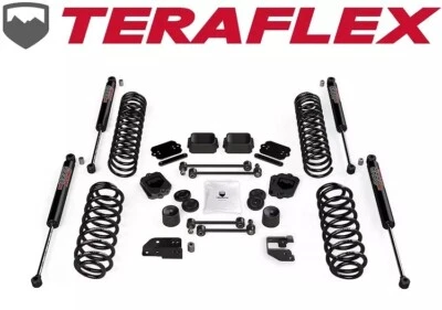 TeraFlex 3.5” Coil Spring Base Lift Kit 9550 Shocks 2018-2025 Jeep Wrangler JL - Image 1 of 4