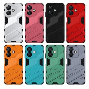 For OPPO A60 5G Shockproof Hybrid Armor Hard Dual KickStand Back Case Cover - Picture 1 of 26