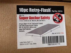 Super Anchor Safety Retro-Flash 2401A for D and RS Systems, 10 pcs - Picture 1 of 1