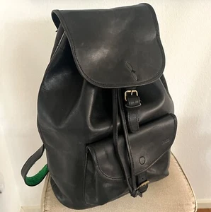 BREE Germany Mochila Grande Cuero Hecho a Mano Rareza - Imagen 1 de 14