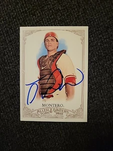2012 Topps Allen & Ginter Signed Miguel Montero Arizona Diamondbacks auto card  - Picture 1 of 2