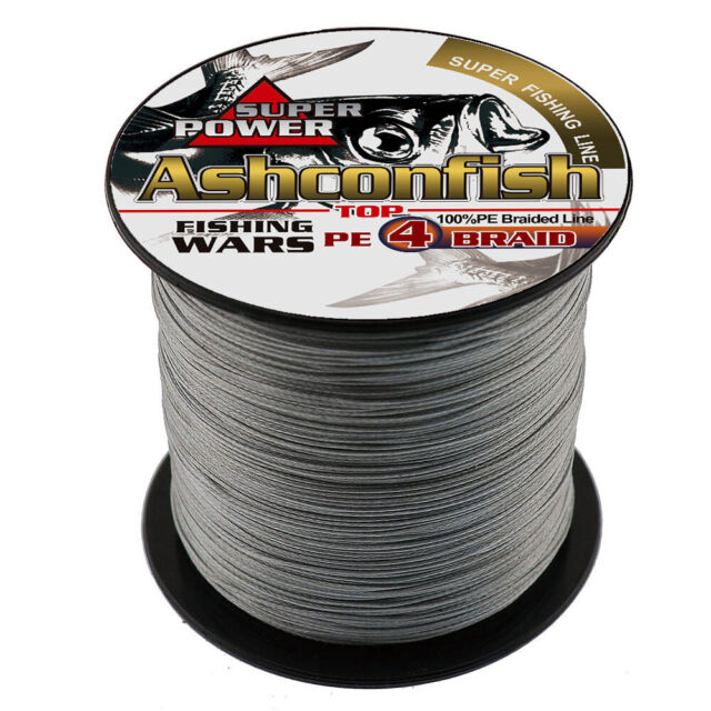 Gray Braided Fishing Lines & Leaders 50 lb Line Weight Fishing for sale
