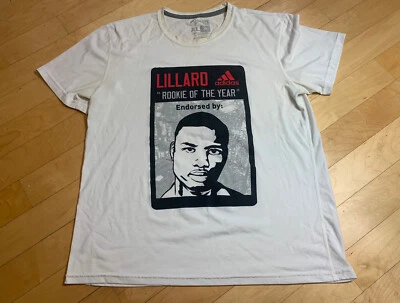 Camiseta Adidas Damian Lillard Novato del Año Hombre Talla XL Foto 1 de 4