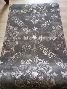 Tapete, Vliestapete, Grau Anthrazit Silber Barock, 1 Rolle - Bild 1 von 4