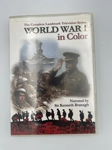 World War 1 in Color (DVD, 2005) - 2-DISC SET - SIR KENNETH BRANAGH - Imagen 1 de 4