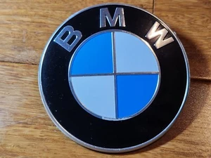 BMW Rear Trunk 74mm Badge Emblem 51148219237 GENUINE ORIGINAL OEM - Bild 1 von 5