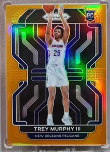 2021-22 Prizm Trey Murphy III naranja paralelo radiocontrol novato 35/49 pelícanos raro ¡LO ÚLTIMO! - Imagen 1 de 2