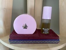Elizabeth Arden Memoire Cherie Set Perfume Spray Dusting Powder Vintage Box Set
