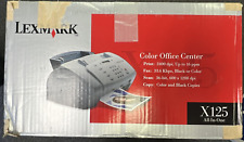 Lexmark X125 All-In-One Office Center 13H0300 New Open Box