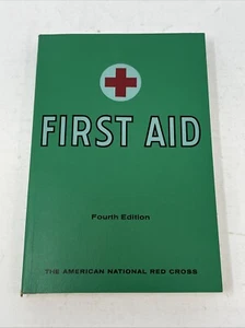 First Aid Textbook Fourth Edition 4th 34th Printing 1970 American Red Cross - Picture 1 of 10