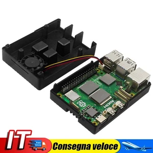 Aluminum Alloy Case Metal Shell Cooling Enclosure Fit for Raspberry Pi 5 - Afbeelding 1 van 10