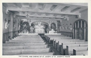 AK Unbespielt Kapelle und Heiligtum des Heiligen Josef am Haus St. Josef Phila - Bild 1 von 2