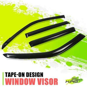 VISERA DE VENTANA TINTADA OSCURA/DEFLECTOR DE VIENTO VENTILACIÓN SOMBRA DE LLUVIA PARA 06-11 GRAND VITARA - Imagen 1 de 5