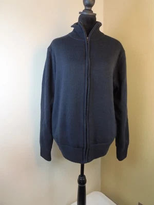 Chaqueta resistente a la intemperie vintage gruesa para hombre XL cremallera completa forrada de piel sintética resistente Foto 1 de 4