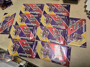 Lot of 10 Factory Sealed New Pokemon Play! Prize Pack Series 6 - Picture 1 of 3