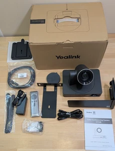 YEALINK UVC86 DUAL-EYE 4K PTZ 12x ZOOM VIDEO CONFERENCING CAMERA - Picture 1 of 6