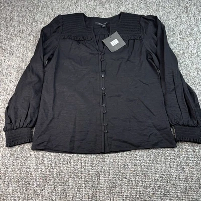 Blusa Marc New York Mujer XS Negra Manga Larga - LEER Foto 1 de 4