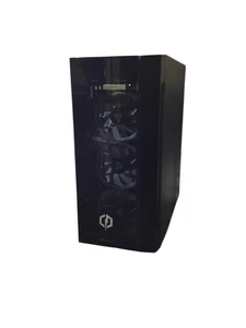 Cyberpower PC C Series Computer Case, w/Fans, Black & Glass ET8680-15988 - Picture 1 of 11