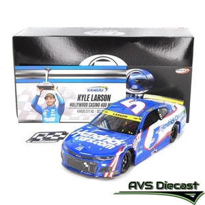Kyle Larson 2021 Hendrickcars.com Kansas Win Elite 1:24 Nascar Diecast - Picture 1 of 4