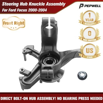 Front Right Steering Knuckle Assembly Fit for Ford Focus 2000 2001 2002 2003 200 Foto 1 de 4