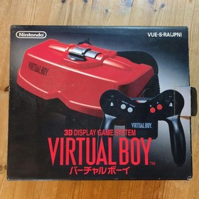 Nintendo Virtual Boy VUE-S-RA Tested w/ Box + Mario&rsquo;s Tennis