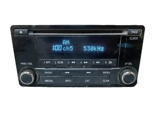 *TESTED* OEM 2015-2017 Mitsubishi Lancer AM FM Radio /w CD 8701A185 #R77 - Bild 1 von 11