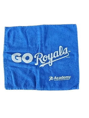 KANSAS CITY ROYALS TOALLA DE RALLY 'GO ROYALS' ACADEMIA DEPORTES 👑� MLB 16" X 14" Foto 1 de 3