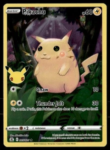 Pikachu Holo Rare Holo Celebrations 005/025 NM Pokémon TCG - Picture 1 of 2