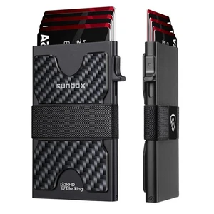 Slim Card Holder Wallet for Men, Minimalist RFID Blocking Wallet with Pop-Up ... - Picture 1 of 7
