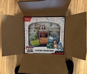 1 x Pokemon Scarlet Viotlet 151 POSTER COLLECTION BOX SEALED NEW case of 6 - Picture 1 of 2