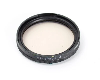 Heliopan Skylight KR 1.5 -0 Filter RIII Bay 3 R3 for Rolleiflex 2.8F 2.8E No0460 - Image 1 of 3