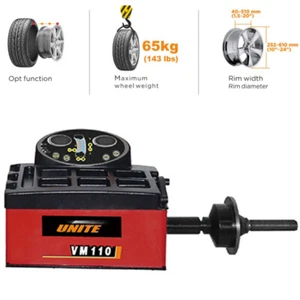 Portable tyre machine and wheel balancer tire balance machine new - Picture 1 of 6